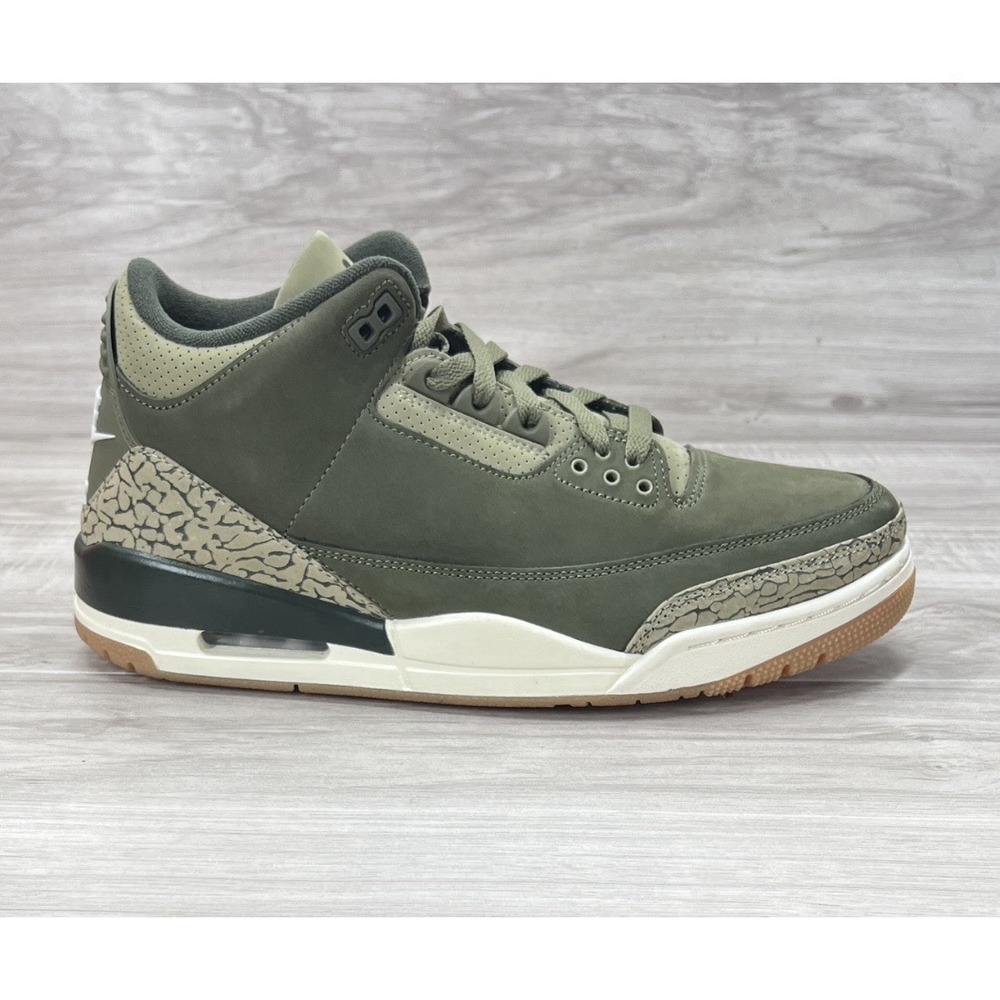 Nike Air Jordan 3 Retro Mens 10 Family Affair Olive Green B GRADE DN3707-202 New